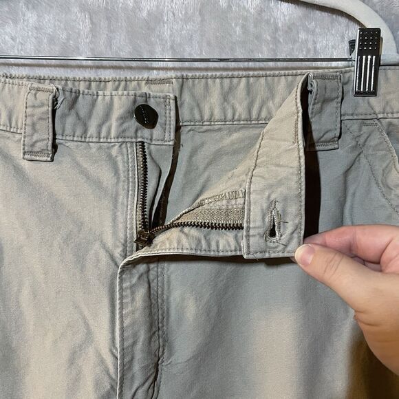 Carhartt Cargo Carpenter Pants B151 TAN Original Dungaree Fit Mens 44/30 - Picture 7 of 16